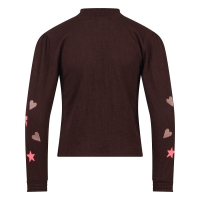 Persival 3310606 W20113 t-shirt lange mouw Bruin donker