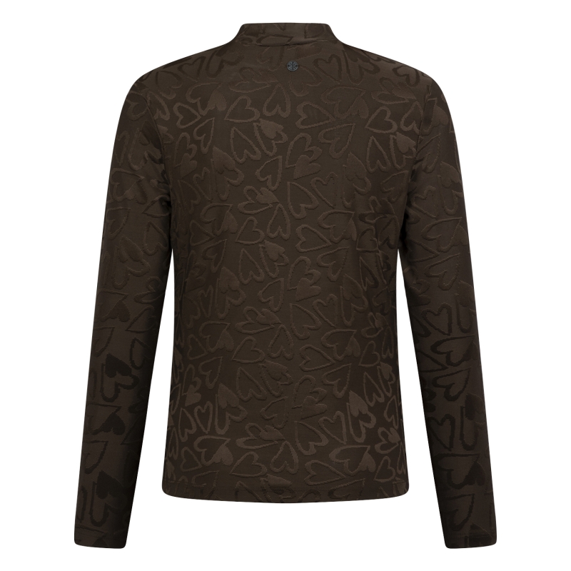 Persival 3310607 W20140 t-shirt lange mouw Bruin donker
