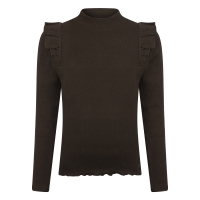 Persival 3310609 W20145 t-shirt lange mouw Bruin donker