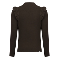 Persival 3310609 W20145 t-shirt lange mouw Bruin donker