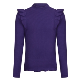 Persival 3310609 W20145 meisjes t-shirts lange mouw Paars fel