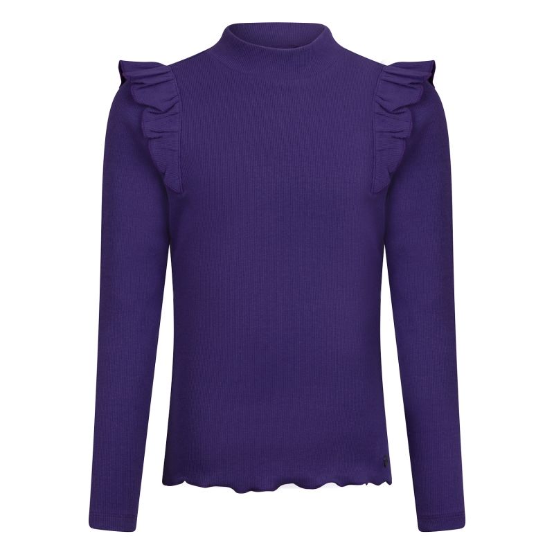 Persival 3310609 W20145 t-shirt lange mouw Paars fel