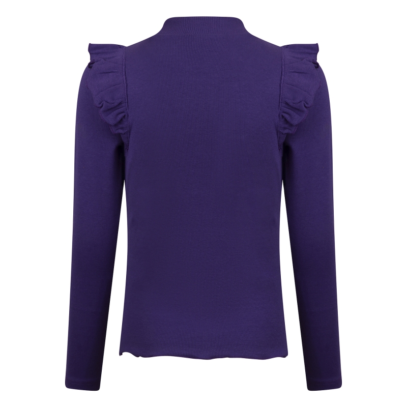 Persival 3310609 W20145 t-shirt lange mouw Paars fel