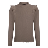 Persival 3310609 W20145 t-shirt lange mouw Taupe