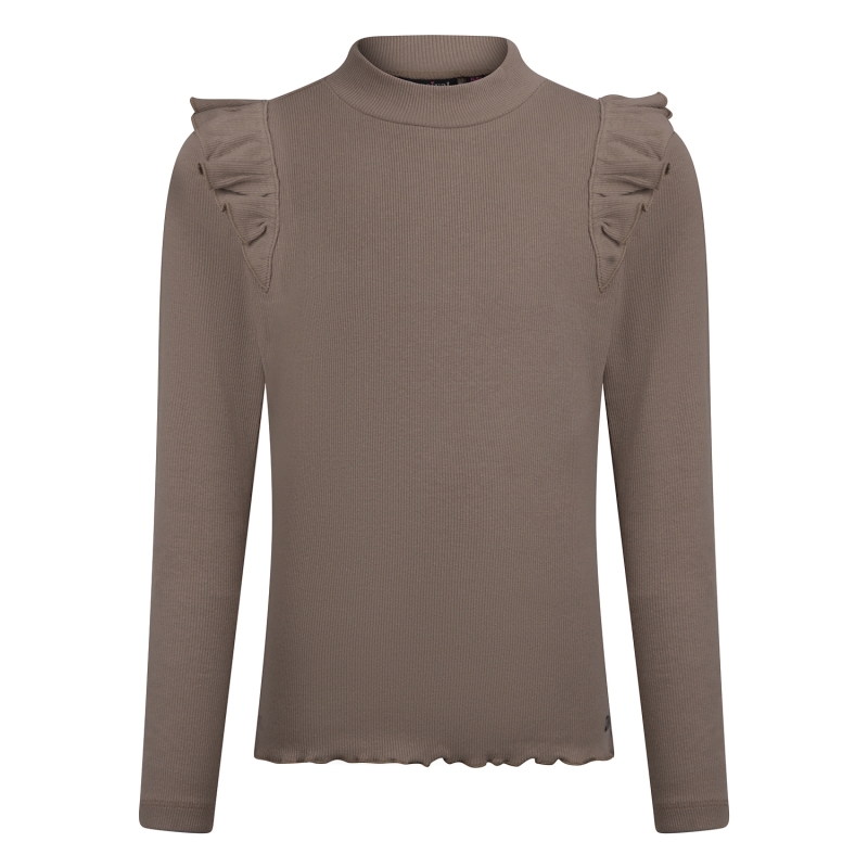 Persival 3310609 W20145 t-shirt lange mouw Taupe