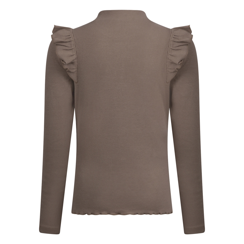 Persival 3310609 W20145 t-shirt lange mouw Taupe