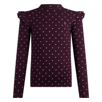 Persival 3310610 W20146 t-shirt lange mouw Wijnrood