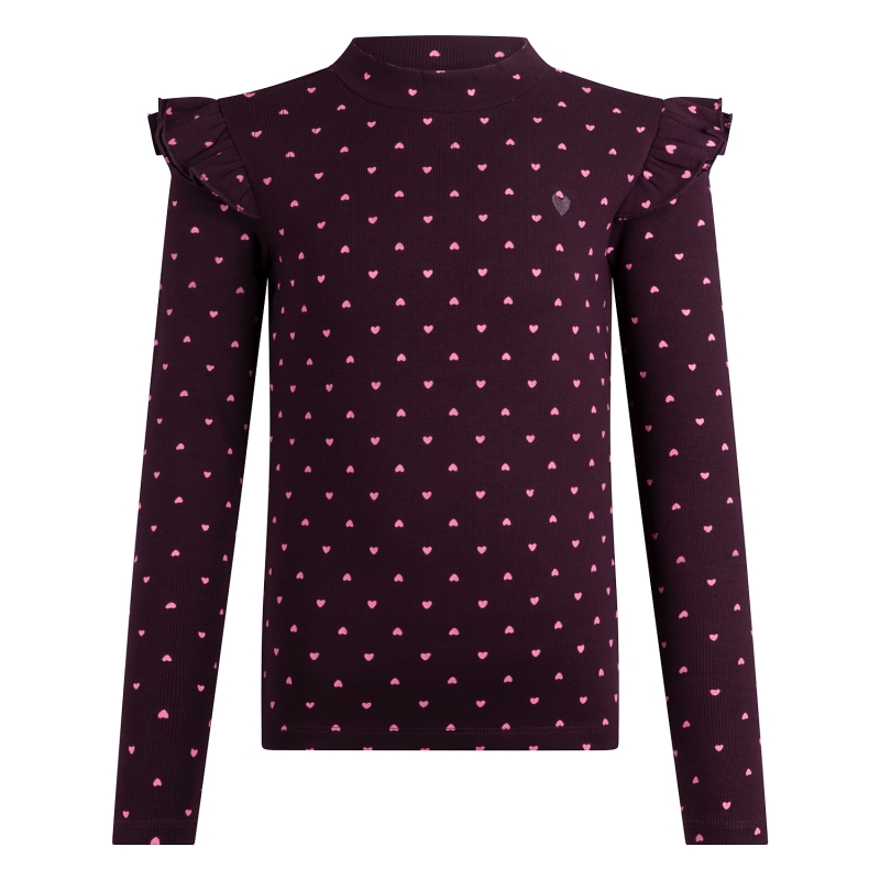 Persival 3310610 W20146 t-shirt lange mouw Wijnrood