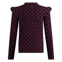 Persival 3310610 W20146 t-shirt lange mouw Wijnrood