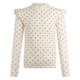 Persival 3310610 W20146 meisjes t-shirts lange mouw Cream