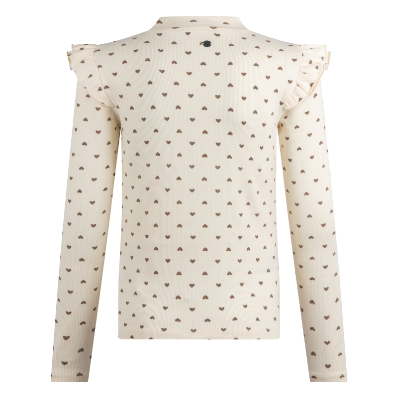 Persival 3310610 W20146 t-shirt lange mouw Cream