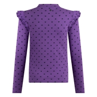 Persival 3310610 W20146 t-shirt lange mouw Lila