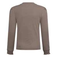 Persival 3310611 W20147 t-shirt lange mouw Taupe