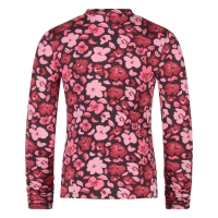 Persival Colly aop W20237 t-shirt lange mouw Wijnrood