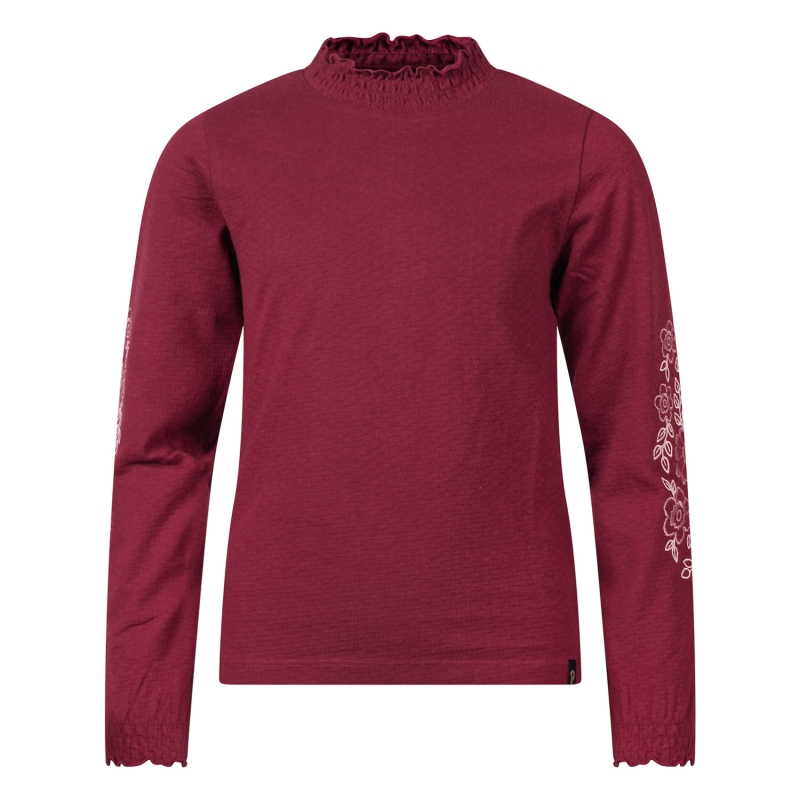 Persival Olivia W20242 t-shirt lange mouw Wijnrood