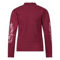 Persival Olivia W20242 t-shirt lange mouw Wijnrood