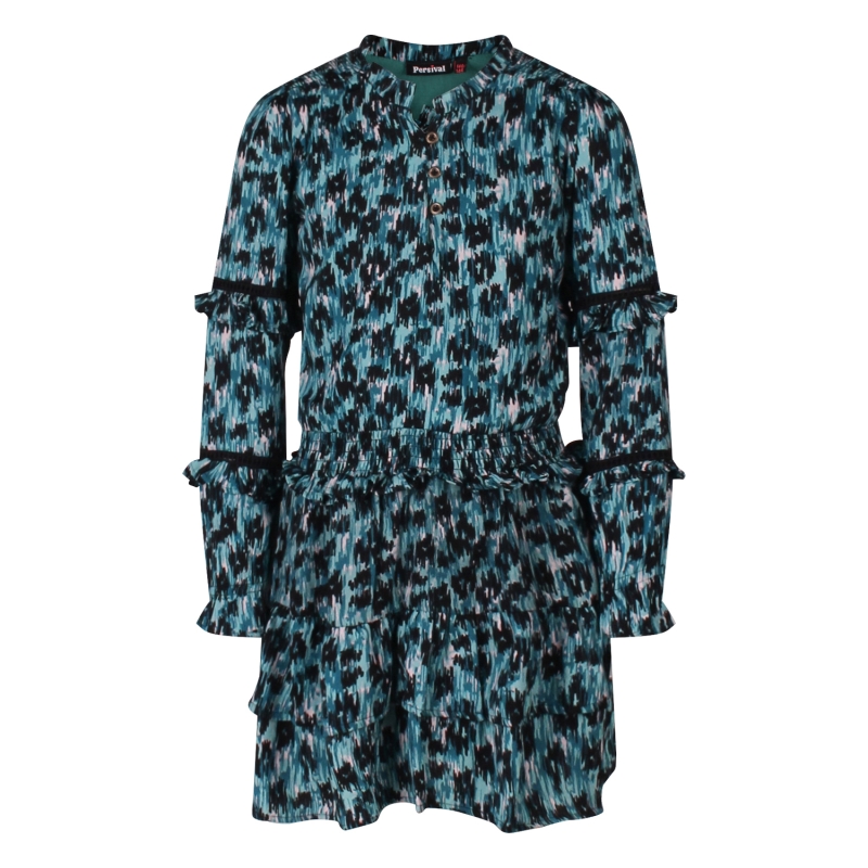 Persival 3110701 W10065 jurken Petrol