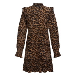 D-zine Tynette W10199 meisjes Jurk Camel