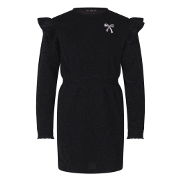 D-zine 804774G W10518 meisjes Jurk Zwart