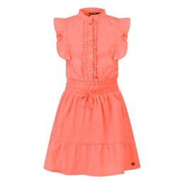 Persival 3210704 Z10081 meisjes Jurk koraal neon