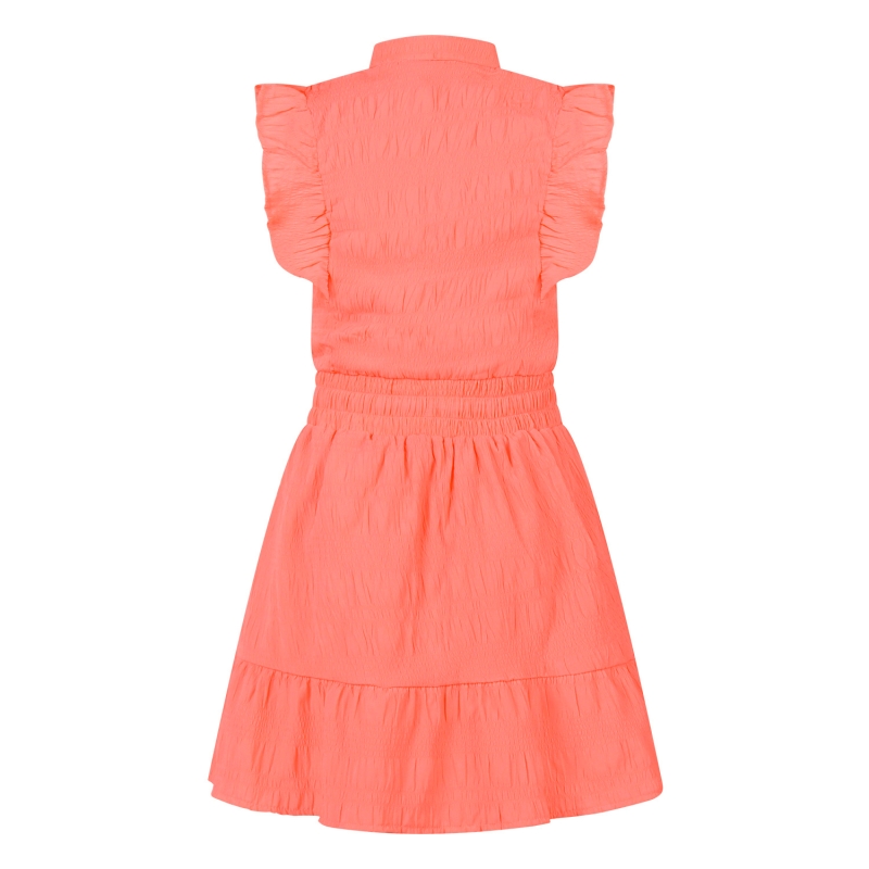 Persival 3210704 Z10081 jurken koraal neon