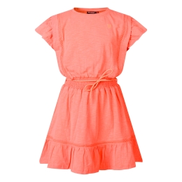 Persival 3210707 Z10101 meisjes Jurk koraal neon