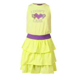 Persival 3210708 Z10102 meisjes Jurk Geel fel