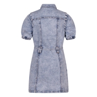 D-zine Ashelie Z10067 jurken Denim licht gebleekt