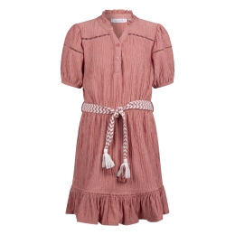 D-zine Asika Z10186 meisjes Jurk Oud rose