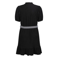 D-zine Asika Z10186 jurken Zwart