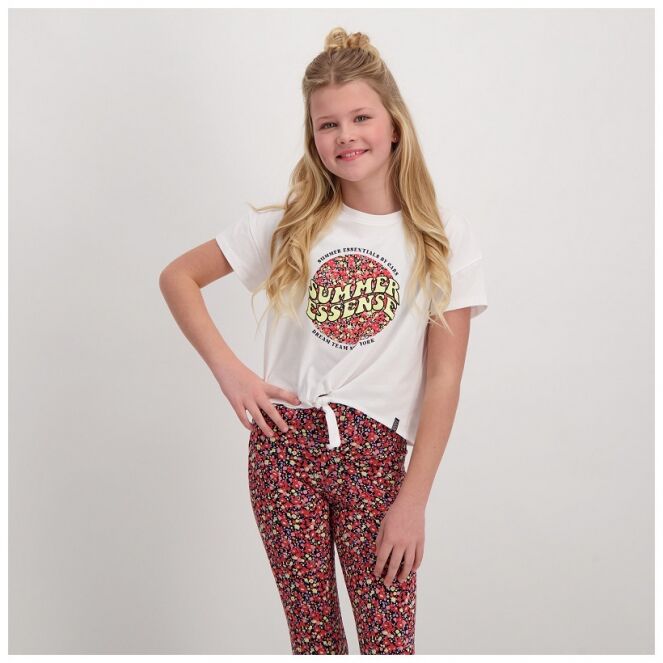 Onophoudelijk Extra Jurassic Park CARS jeans & casuals Kids Mikka Meisjes T-shirt korte mouw Wit bestel je  online bij