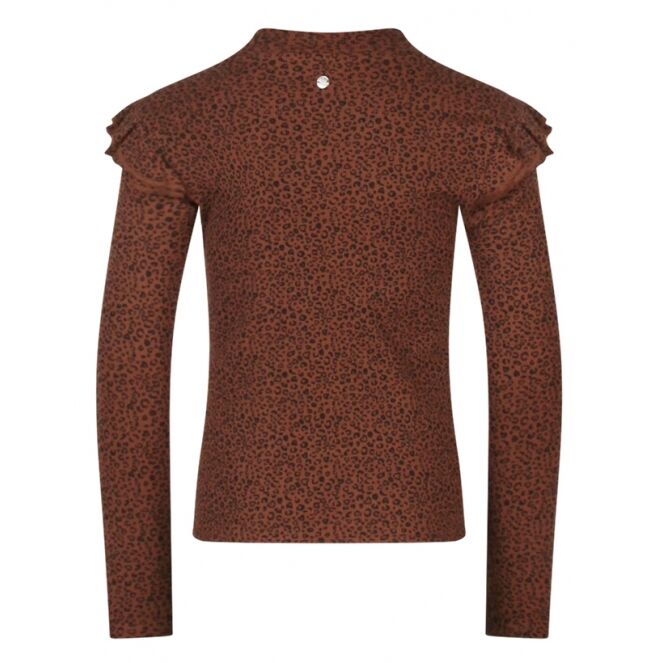 Persival Persival 3110602 W10077 Bruin 38.CHESTNUT.W25 Persival 3110602 W10077 Meisjes t-shirts lange mouw Bruin bestel je online bij www.bertusmode.nl/