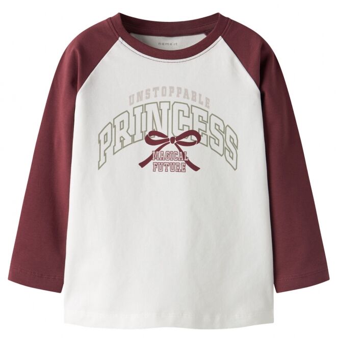 name it name it NMFBOTANJE LS TOP Rood Oxblood Red name it NMFBOTANJE LS TOP Meisjes t-shirts lange mouw Rood bestel je online bij www.bertusmode.nl/