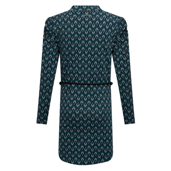 Persival Persival 3110706 W10133 Blauw 11.PETROL.W25 Persival 3110706 W10133 Meisjes Jurk Blauw bestel je online bij www.bertusmode.nl/