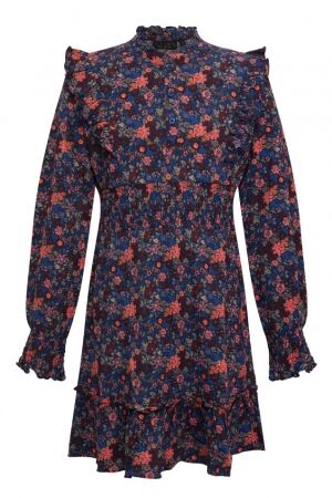 D-zine D-zine Tynette W10199 Koraal bloemdessin winter coral D-zine D-zine Tynette W10199 Koraal bloemdessin winter coral