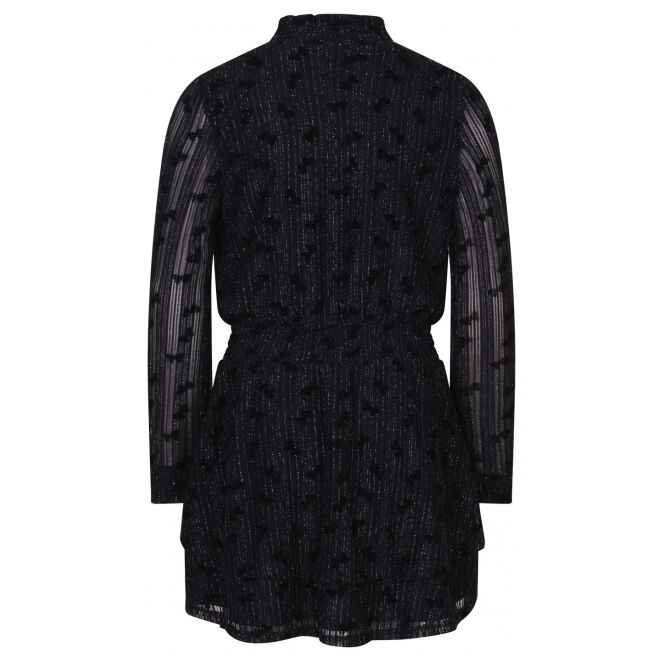 Persival Persival 3110750 W10524 Zwart 02.BLACK.W25 Persival 3110750 W10524 Meisjes Jurk Zwart bestel je online bij www.bertusmode.nl/