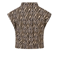 D-zine Hanne Z10332 blouses mouwloos Zwart