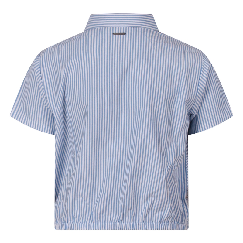 Persival 3210501 Z10031 blouses korte mouw Kobalt