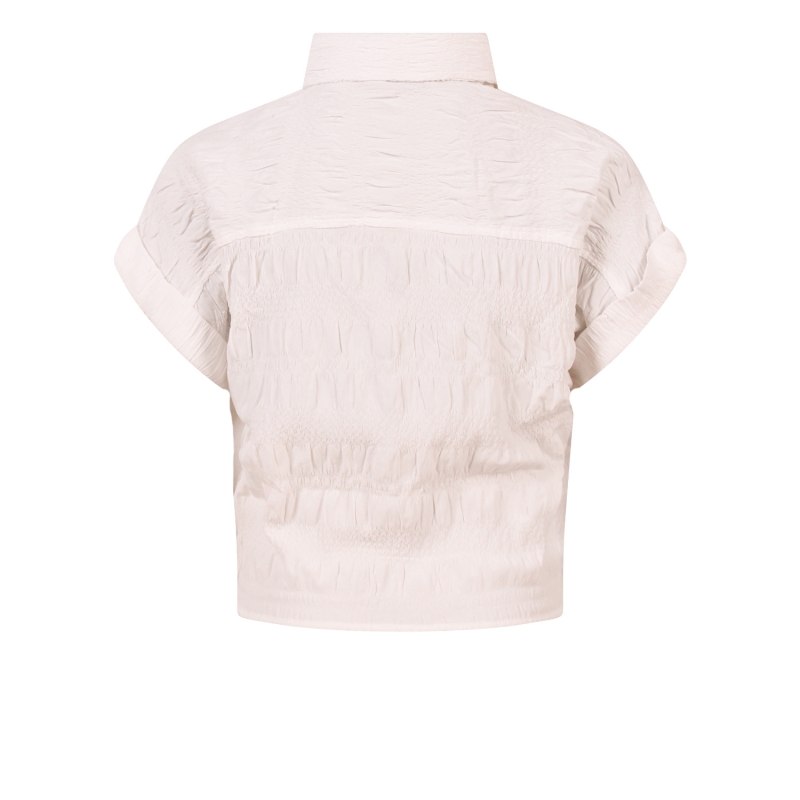 Persival 3210503 Z10082 blouses korte mouw Ecru