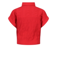 Persival 3210503 Z10082 blouses korte mouw Rood