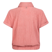 D-zine Asima Z10184 blouses korte mouw Oud rose