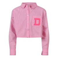 D-zine Arya Z10199 blouses lange mouw Rose