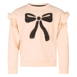 D-zine 213934GC W10523 meisjes sweatshirt Ecru