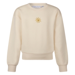 D-zine Athena Z10055 meisjes sweatshirt Ecru