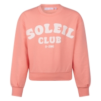 D-zine Anneleen Z10422 sweatshirts Pastel oranje