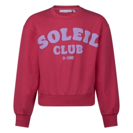 D-zine Anneleen Z10422 meisjes sweatshirt fuchsia
