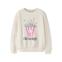 name it NKFKONNA LS NREG SWEAT UNB BOX sweatshirts White