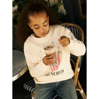 name it NKFKONNA LS NREG SWEAT UNB BOX sweatshirts White