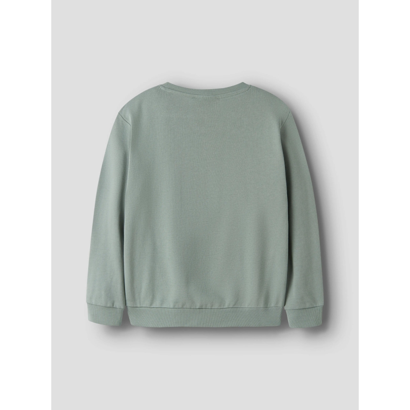 name it NKFKONNA LS NREG SWEAT UNB BOX sweatshirts Green
