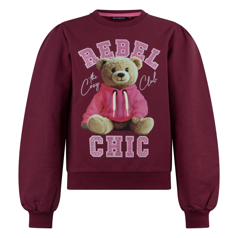 Persival 3310401 W20037 sweatshirts Bordeaux